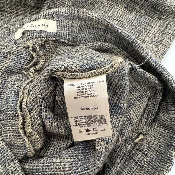 Imogene Willie Tweed Pants Women's XS Cotton Coastal Cowgirl Festival Resort - Picture 9 of 16